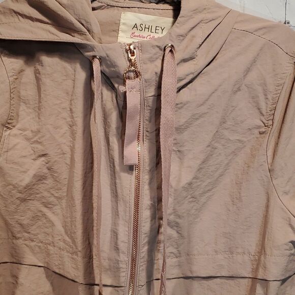 Ashley Sunrise Collection mauve and rose gold track jacket NWT - Picture 7 of 8